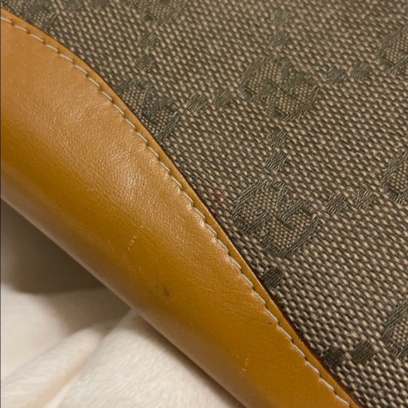 Authentic vintage Gucci wallet canvas & leather - Picture 15 of 16